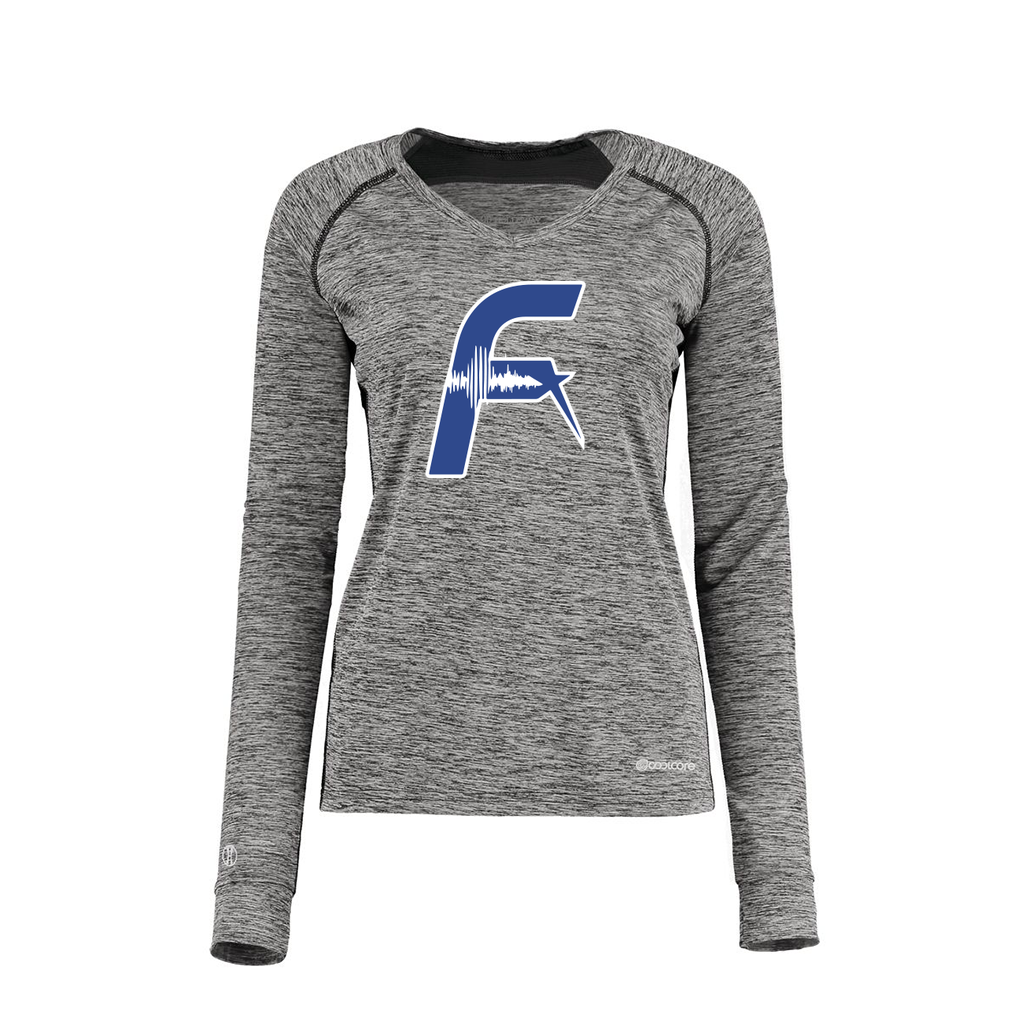 Ladies Electric Long Sleeve Shirt