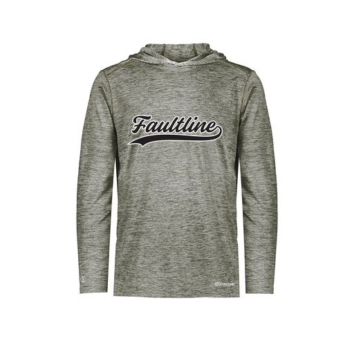 [FOLHCGGY-AS-LOGO2] Decker Men's Charge Hoodie (Adult S, Gray, Logo 2)