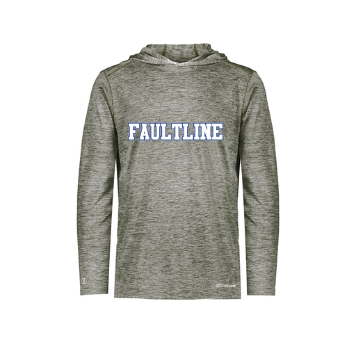 [FOLHCGGY-AS-LOGO3] Decker Men's Charge Hoodie (Adult S, Gray, Logo 3)